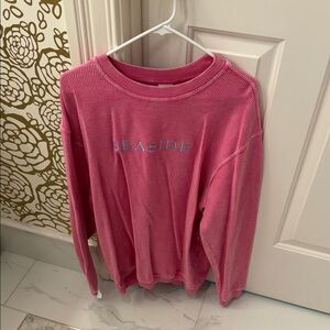 Pink Seaside Sweatshirt